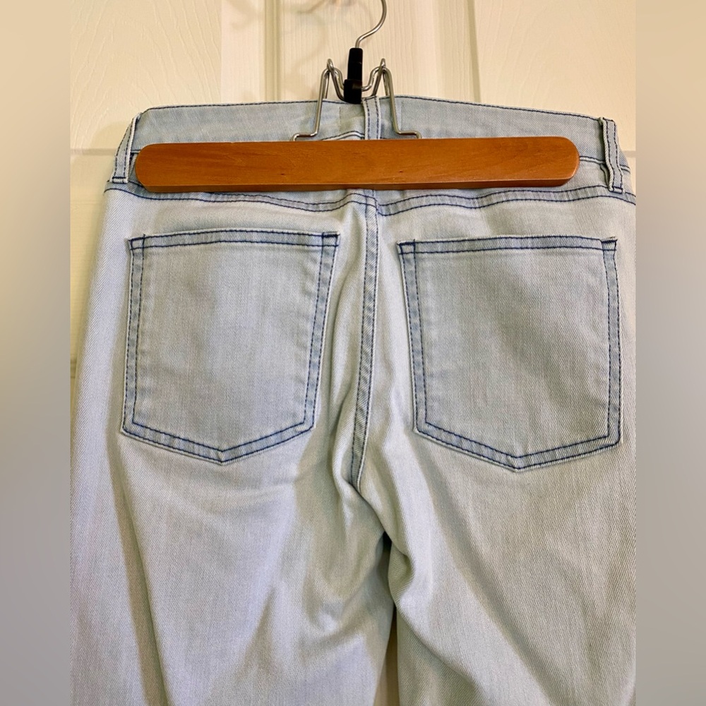Acne Women's *Skin 5 Pocket* Jeans - Light Blue - Picture 6 of 10